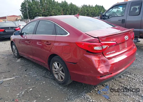 2015 Hyundai Sonata Se from USA, damaged, VIN 5NPE24AF9FH005333